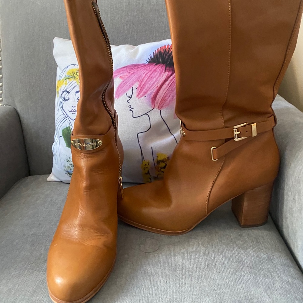 Michael Kors leather boots
